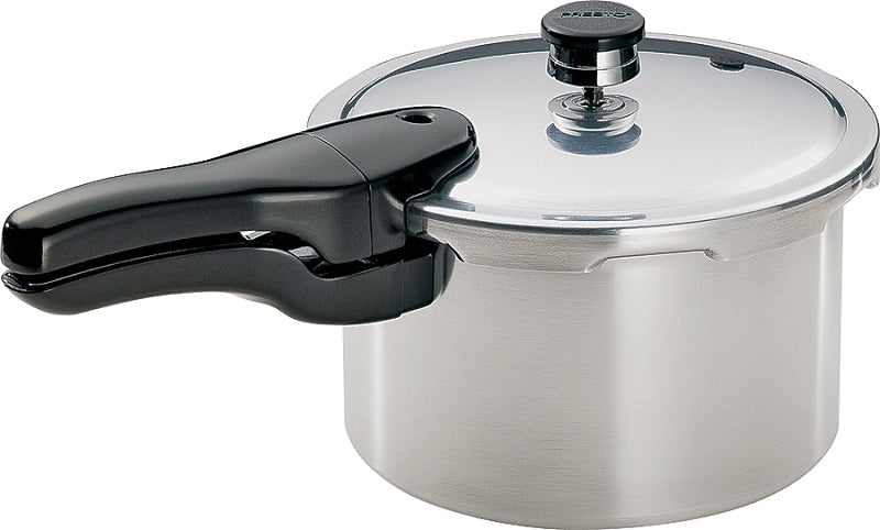 NATIONAL PRESTO Presto 01241 Pressure Cooker, 4 qt Capacity, 9.81 in Dia, Aluminum HOUSEWARES NATIONAL PRESTO