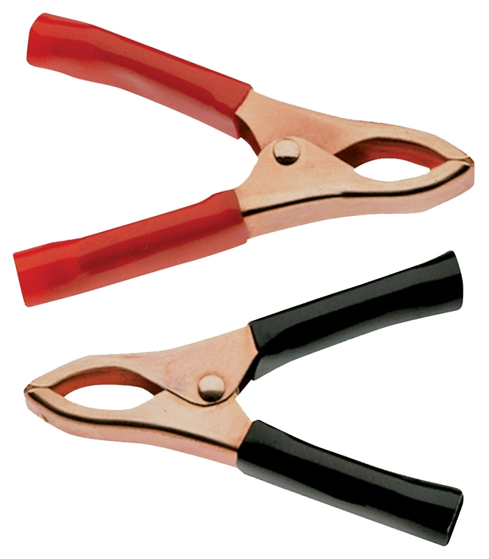 GB Gardner Bender 14-630 Battery Clamp, 15/16 in Jaw Opening, 18 to 10 AWG Wire, PVC Insulation, Black/Red AUTOMOTIVE GB