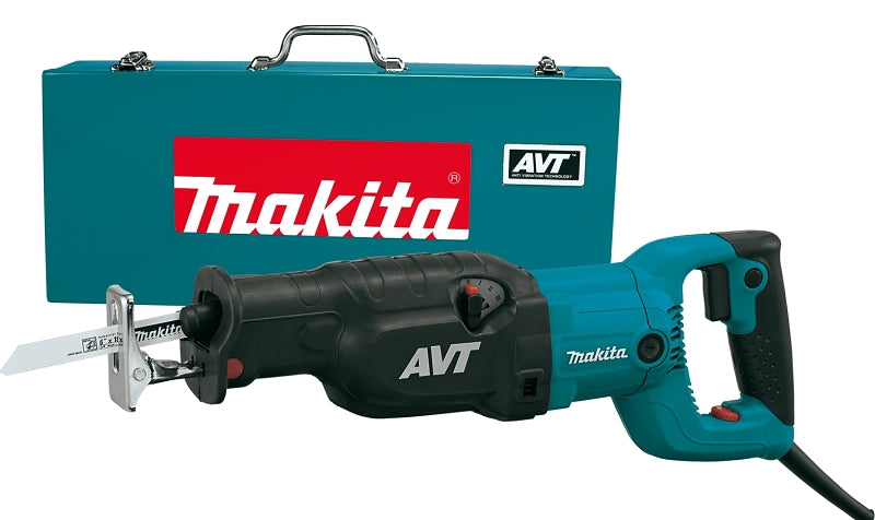 MAKITA Makita JR3070CT Reciprocating Saw, 15 A, 5-1/8 to 10 in Cutting Capacity, 1-1/4 in L Stroke, 2800 spm