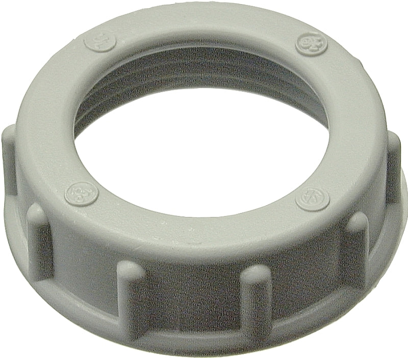 HALEX Halex 75210B Conduit Bushing, 1 in, PVC, For: Locknut ELECTRICAL HALEX