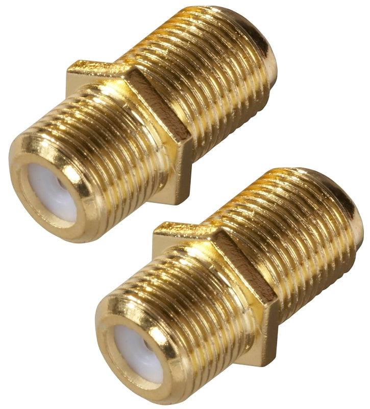 ZENITH Zenith VA1002RG6FT Feed-Thru Connector, F Connector, Gold ELECTRICAL ZENITH
