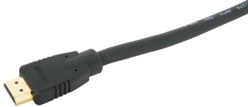 ZENITH Zenith VH1003HD HDMI Cable, Black Sheath, 3 ft L ELECTRICAL ZENITH