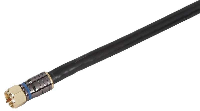ZENITH Zenith VQ302506B RG6 Coaxial Cable, 25 ft L ELECTRICAL ZENITH