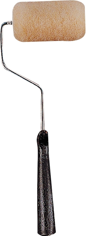 LINZER Linzer RT 413 Roller Frame and Cover, 1/2 in Nap, Polyester Cover, Plastic Handle, Threaded Grip Handle, 4 in L Roller PAINT LINZER