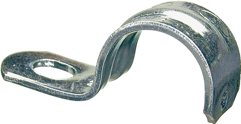 HALEX Halex 61120 1-Hole Rigid Conduit Strap, 2 in, Steel, Galvanized