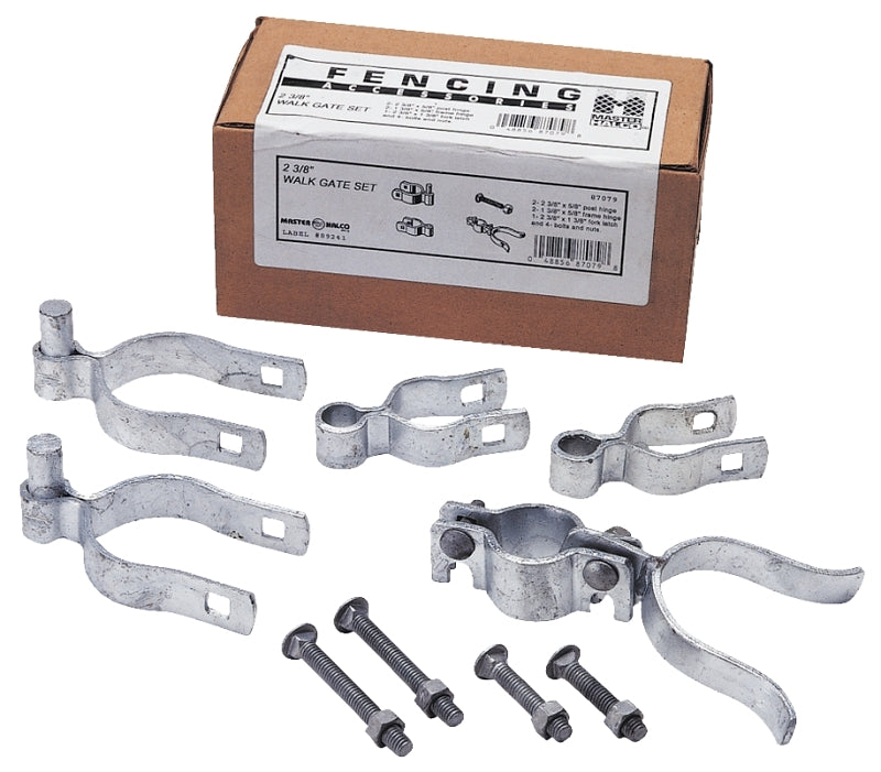 STEPHENS PIPE & STEEL Stephens Pipe & Steel HD07110RP Gate Hardware Kit, Single-Drive, For: Chain Link Gate