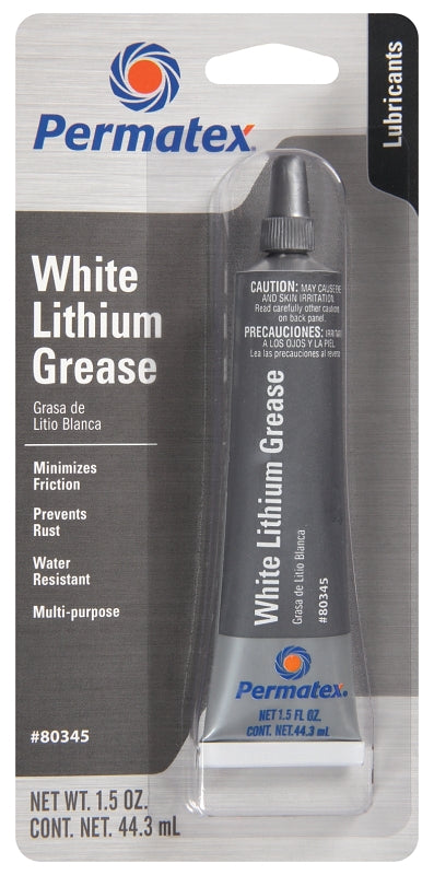 PERMATEX Permatex 80345 Grease, 1.5 oz Tube, White AUTOMOTIVE PERMATEX