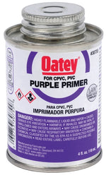 OATEY Oatey 30755 Primer, Liquid, Purple, 4 oz Can PLUMBING, HEATING & VENTILATION OATEY