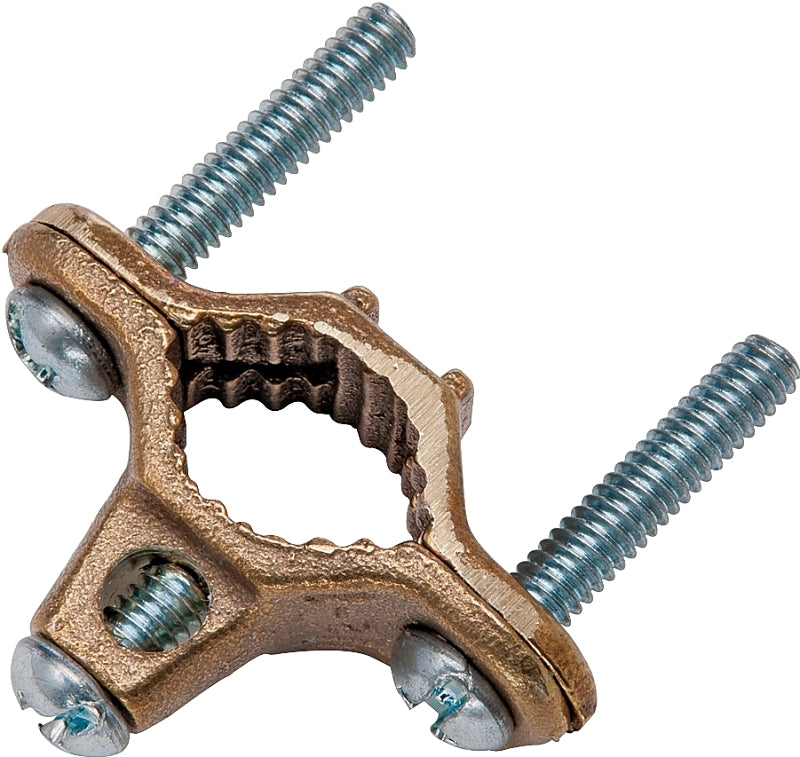 PRO-FLEX Pro-Flex PFBC-AB Bonding Clamp, For: 3/8 in and 1/2 in CSST Fittings or 1/2 to 1 in Black Pipes, Bronze PLUMBING, HEATING & VENTILATION PRO-FLEX