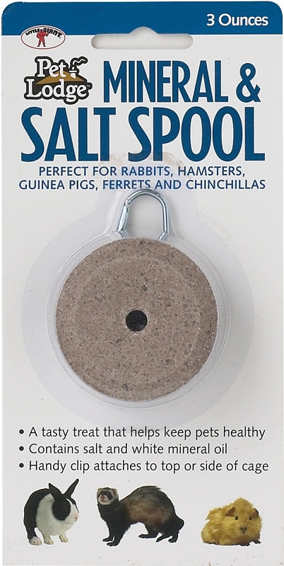 PET LODGE Pet Lodge SSH2 Mineral and Salt Spool with Hanger, Solid, 3 oz