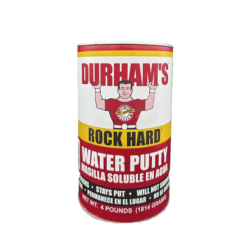 RH BRANDS INC Durham's 4 Water Putty, Natural Cream, 4 lb Can PAINT RH BRANDS INC