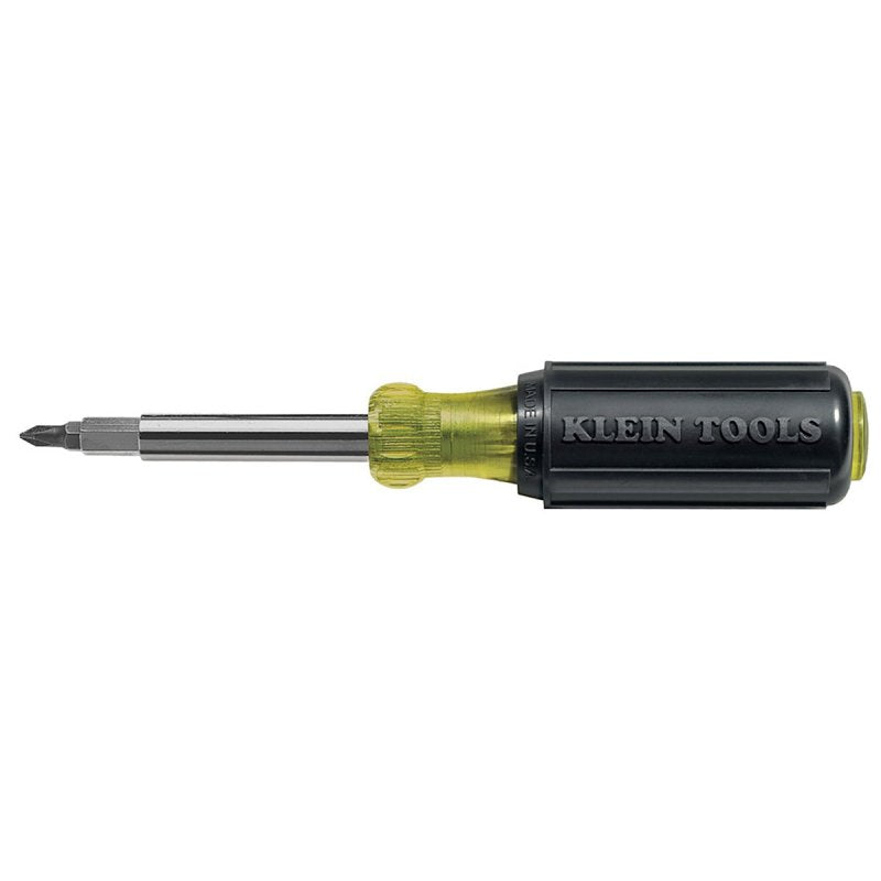 KLEIN Klein Tools 32477 10-in-1 Screwdriver, 7-3/4 in OAL, Cushion-Grip Handle TOOLS KLEIN