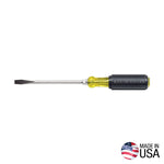 KLEIN Klein Tools 602-4 Screwdriver, 1/4 in Drive, Keystone Drive, 8-11/32 in OAL, 4 in L Shank, Acetate Handle