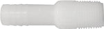 BOSHART INDUSTRIES Boshart UNA-05 Pipe Adapter, 1/2 in, Insert, Nylon PLUMBING, HEATING & VENTILATION BOSHART INDUSTRIES
