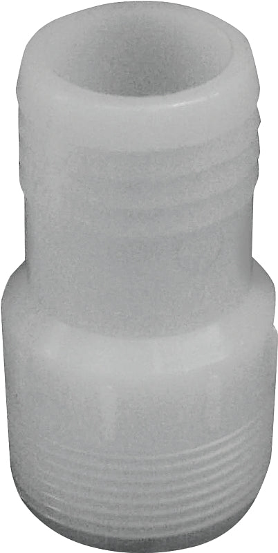 BOSHART INDUSTRIES Boshart UNA-12 Pipe Adapter, 1-1/4 in, Insert, MPT, Nylon