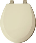 MAYFAIR Mayfair 41EC 006/46EC Toilet Seat, Round, Molded Wood, Bone, Twist Hinge PLUMBING, HEATING & VENTILATION MAYFAIR
