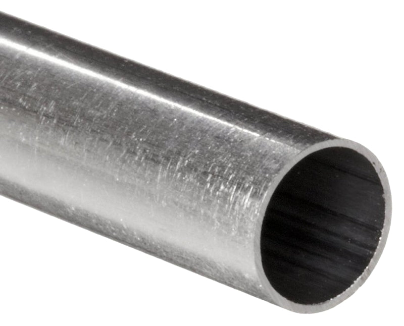 K & S ENGINEERING K & S 8102 Decorative Metal Tube, Round, 12 in L, 1/8 in Dia, 0.014 in Wall, Aluminum HARDWARE & FARM SUPPLIES K & S ENGINEERING