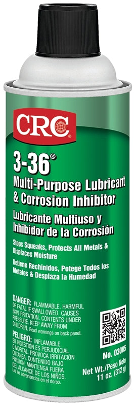 CRC INDUSTRIES CRC 03005 Lubricant and Corrosion Inhibitor, 16 oz Aerosol Can, Liquid AUTOMOTIVE CRC INDUSTRIES
