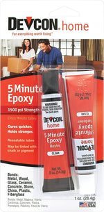 DEVCON Devcon 20545 Epoxy Adhesive, Amber, Liquid, 0.5 oz Tube PAINT DEVCON