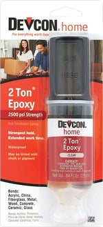 DEVCON Devcon 31345 Series Epoxy, 0.84 fl-oz Syringe, Liquid, Amber, Water Resist PAINT DEVCON
