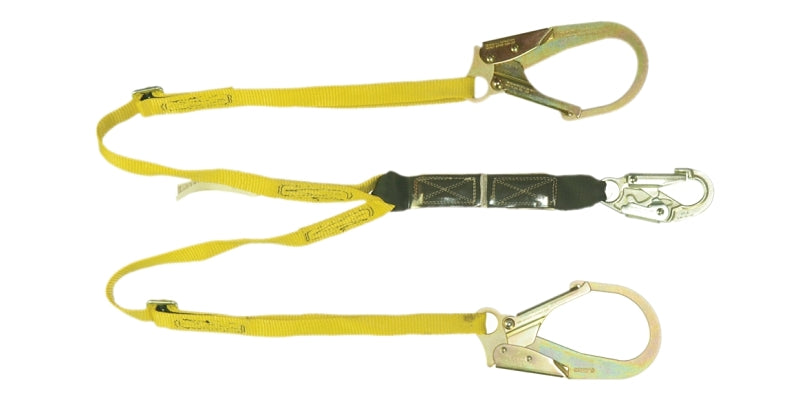 QUALCRAFT INDUSTRIES Qualcraft 20091 Lanyard with Rebar, 130 to 310 lb, Nylon/Polyester Line AUTOMOTIVE QUALCRAFT INDUSTRIES