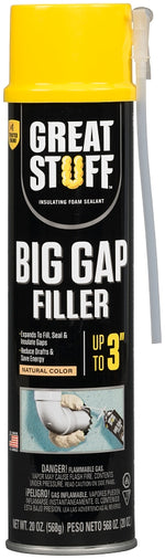 GREAT STUFF Great Stuff 157913 Triple Expanding Foam Sealant, Yellow, 20 oz Can