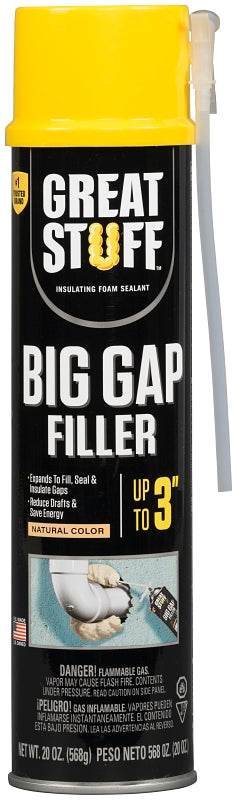 GREAT STUFF Great Stuff 157913 Triple Expanding Foam Sealant, Yellow, 20 oz Can