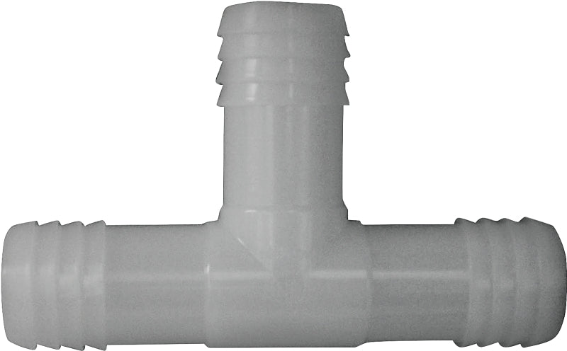 BOSHART INDUSTRIES Boshart UNT-10 Pipe Tee, 1 in, Insert, Nylon