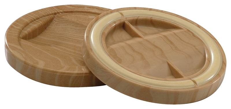 SHEPHERD Shepherd Hardware 3696 Bed Frame Cup, Plastic, Woodgrain