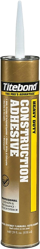 TITEBOND Titebond 5262 Construction Adhesive, Beige, 28 oz