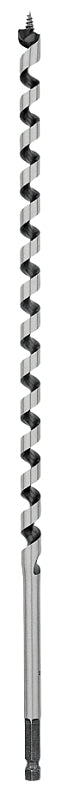 IRWIN Irwin WeldTec 3043005 Auger Drill Bit, 1/2 in Dia, 17 in OAL, Twist Flute, 1-Flute, 3/8 in Dia Shank TOOLS IRWIN