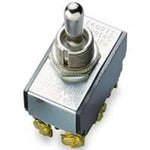GB Gardner Bender GSW-16 Toggle Switch, 125/250 V, DPDT, Screw Terminal, Silver