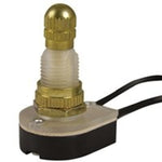 GB Gardner Bender GSW-61 Rotary Switch, 6/3 A, 125/250 V, SPST, Brass
