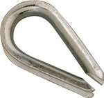 CAMPBELL CHAIN Campbell T7670649 Wire Rope Thimble, 3/8 in Dia Cable, Malleable Iron, Electro-Galvanized HARDWARE & FARM SUPPLIES CAMPBELL CHAIN