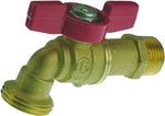 B & K INDUSTRIES B & K 103-023 Heavy-Duty Hose Bibb, 1/2 x 3/4 in Connection, MPT x Male Hose, 200 psi Pressure, Brass Body PLUMBING, HEATING & VENTILATION B & K INDUSTRIES