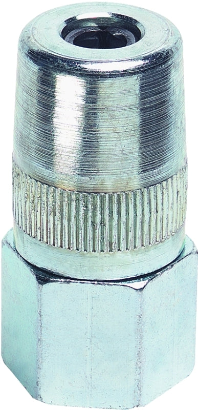 LUBRIMATIC LubriMatic 05-034 Coupler, 1/8 in, 1-1/2 in L, 6000 psi Pressure, Steel AUTOMOTIVE LUBRIMATIC