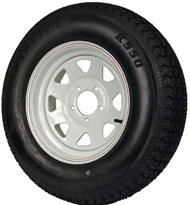MARTIN WHEEL MARTIN Wheel DM205D4C-5CT/CI Trailer Tire, 1760 lb Withstand, 4-1/2 in Dia Bolt Circle AUTOMOTIVE MARTIN WHEEL