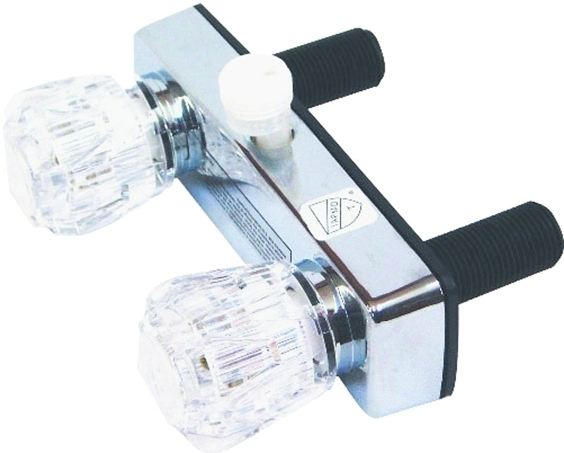US HARDWARE US Hardware RV-012B Exposed Shower Valve, Plastic, Knob Handle