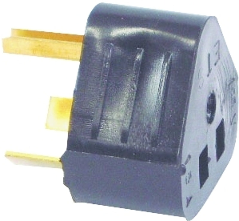 US HARDWARE US Hardware RV-320C Adapter, 15 A Female/30 A Male, 125 V, Female, Male AUTOMOTIVE US HARDWARE