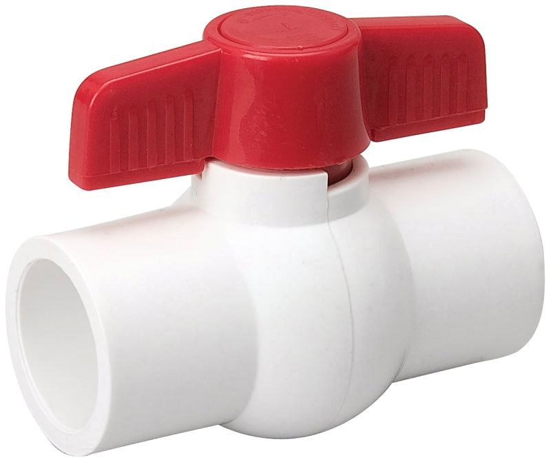 B & K INDUSTRIES B & K 107-635HC Ball Valve, 1 in Connection, Compression, 150 psi Pressure, Manual Actuator, PVC Body PLUMBING, HEATING & VENTILATION B & K INDUSTRIES