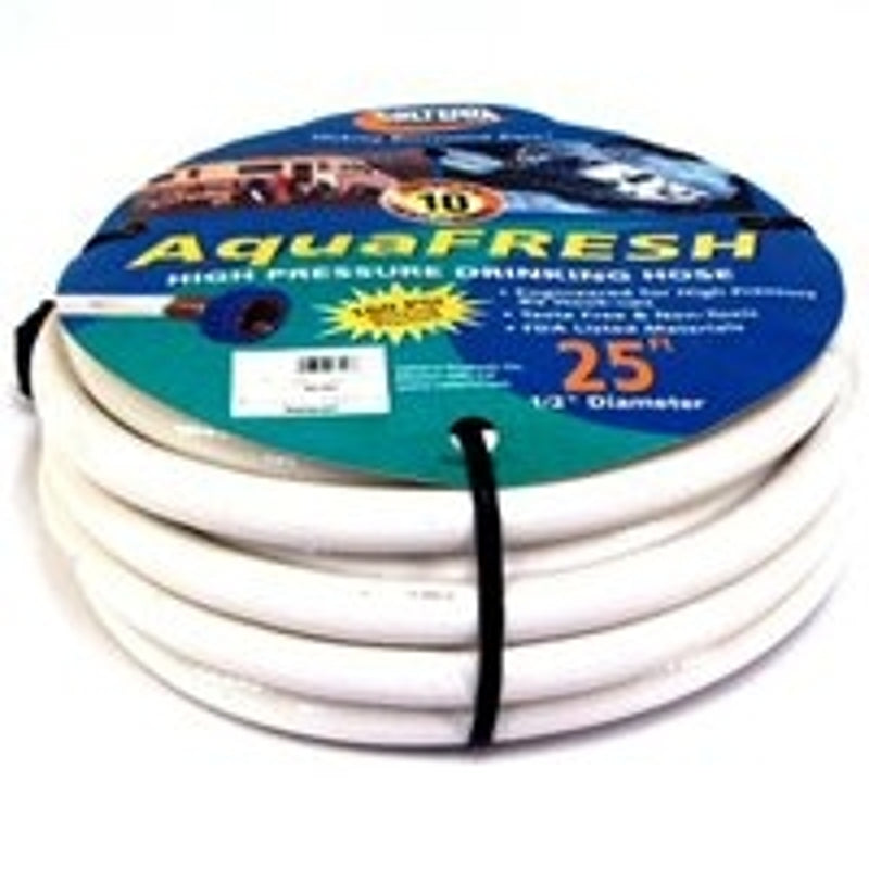 US HARDWARE US Hardware RV-567 Drinking Water Hose, 25 ft L, 500 psi Pressure, White AUTOMOTIVE US HARDWARE