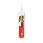 LOCTITE Loctite POLYSEAMSEAL 1507600 Acrylic Caulk, White, -5 to 170 deg F, 10 oz Cartridge PAINT LOCTITE
