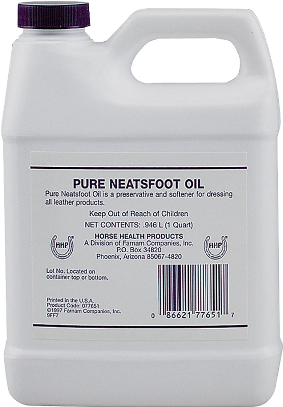 FARNAM Farnam 77651 Neatsfoot Oil, 32 oz
