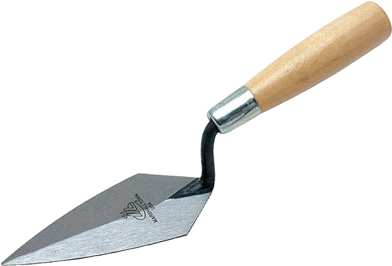 MARSHALLTOWN Marshalltown 45 5 Pointing Trowel, 5 in L Blade, 2-1/4 in W Blade, HCS Blade, Hardwood Handle