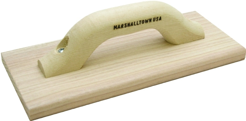 MARSHALLTOWN Marshalltown 44 Hand Float, 12 in L Blade, 5 in W Blade, 3/4 in Thick Blade, Redwood Blade, Square End Blade TOOLS MARSHALLTOWN