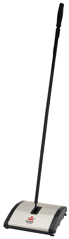 BISSELL Bissell Natural Sweep 92N0 Floor and Carpet Sweeper, 9-1/2 in W Cleaning Path, Green