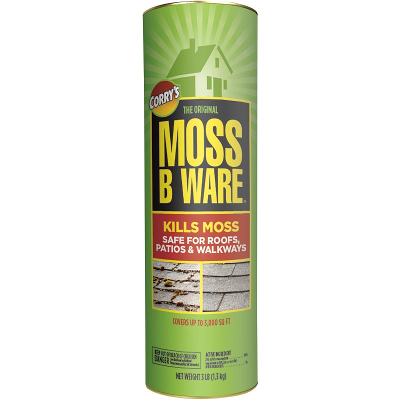 CORRY'S Corry's 100099020 Moss B Ware, Solid, White, 3 lb Can
