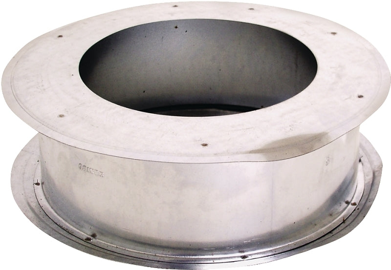 AMERICAN METAL AmeriVent 5EWT Series Wall Thimble, 5-9/16 in ID x 3-1/16 in L Dimensions, 0.018 ga, Galvanized Steel PLUMBING, HEATING & VENTILATION AMERICAN METAL