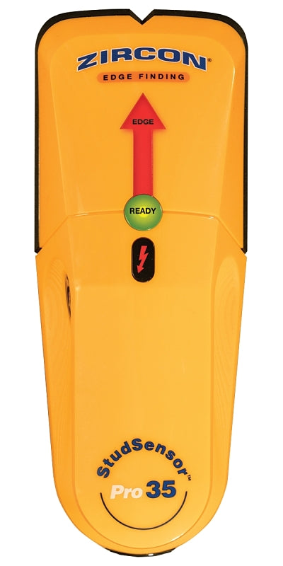 ZIRCON Zircon 69580 Stud Sensor Pro35, 9 V Battery, 3/4 in D Detection, Detectable Material: Metal, Wood