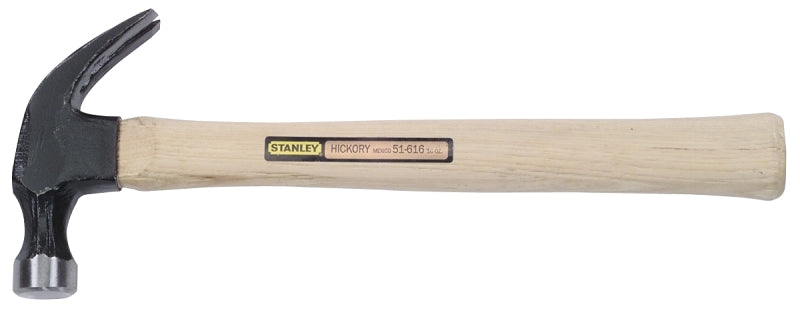 STANLEY STANLEY 51-616 Nailing Hammer, 16 oz Head, Curve Claw Head, HCS Head, 13-1/4 in OAL TOOLS STANLEY